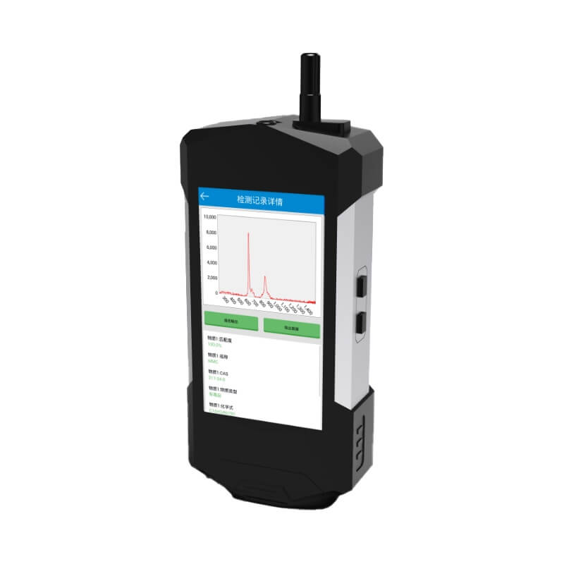 Hand held Raman spectrometer