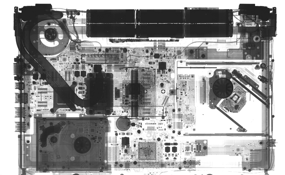 X光機筆記本效果圖