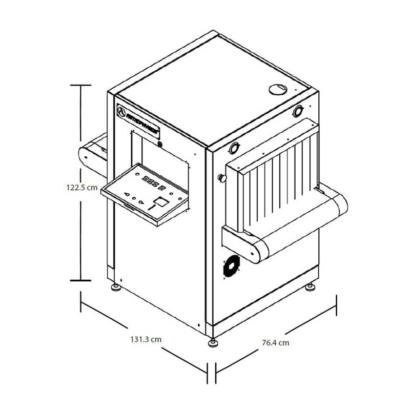 XIS-5335S product size